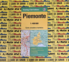 Book Cartina PIEMONTE carta