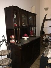 Credenza Liberty  con vetrina antica