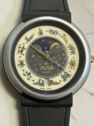 Raro orologio avia fasi lunari - orologio,