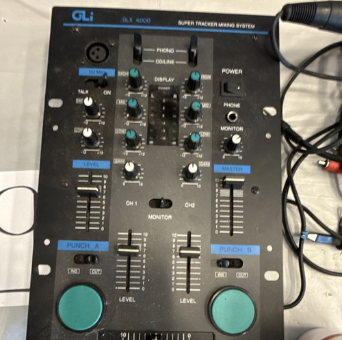 Gli glx 4000 - mixer, analogico