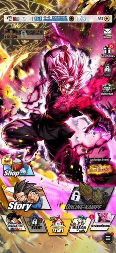 Dragon ball legends - ball, account