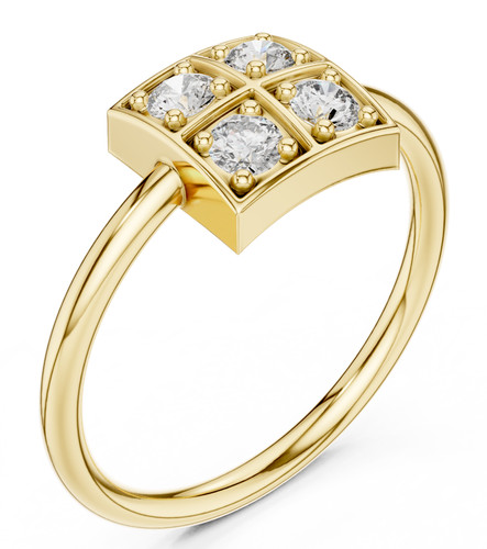 Anello uomo vvs1 - anello, certificato