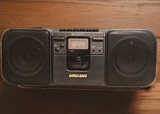 Sony 1994 cfd boombox - sony, cd-