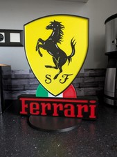 Ferrari LED Light Box Sign –
