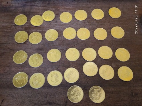 Lotto monete oro 20000 - ,