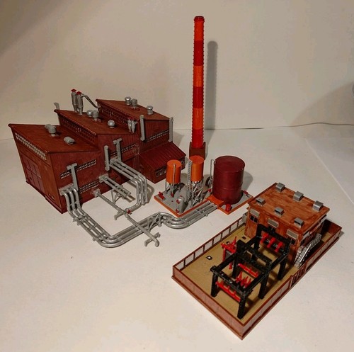 Set edificio industriale scala - edificio,