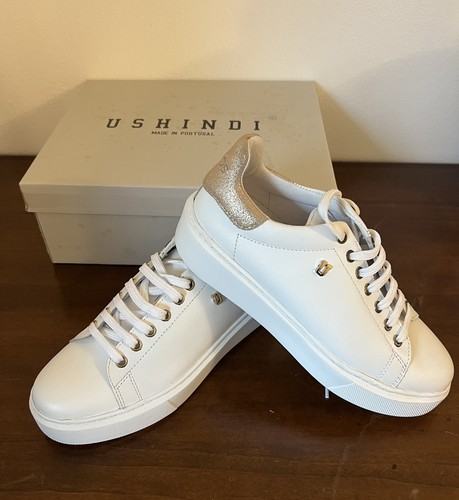 Sneakers pelle bianca - in,
