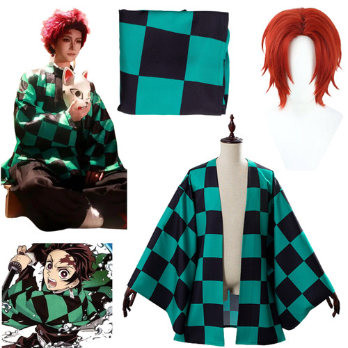 Parrucca mantello kimono - , demon
