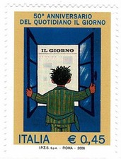 2006 REPUBBLICA ITALIANA n. 2944 QUOTIDIANO IL GIORNO 1 V MNH MF131484