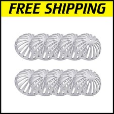 Heavy Duty Aluminum Floor Sink Strainer - 10 Pack with Anti-Clogging Design