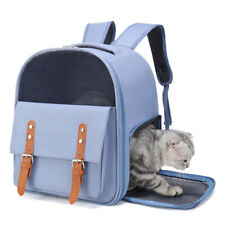 Zaino Trasportino Gatto Borsa Porta Gatto Cane Con Rete Traspiranti