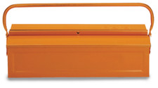 BETA C18 CASSETTA CESTELLO PORTA UTENSILI ATTREZZI IN LAMIERA VUOTO ARANCIONE