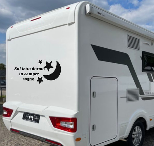 Adesivo camper hobby - camper,