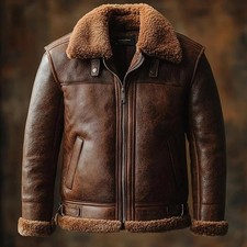 RAF 100% pelle di pecora WW2