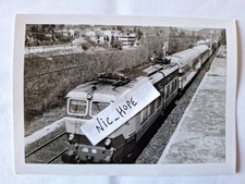 Fotografia Locomotore Elettrico FS E 656.006 e carrozza Self-Service Aprile 1977