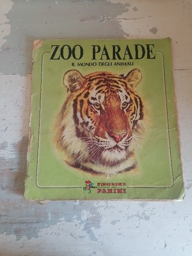 Album figurine panini zoo - figurine,
