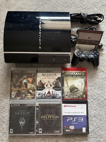 Sony playstation fat - 3, black