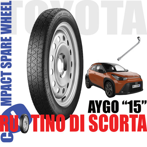 Ruotino scorta per toyota - , 15"