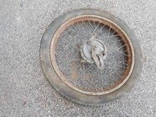 CICLOMOTORE 50 48 80 CALIFFONE RIZZATO TUBONE CERCHIO ANTERIORE MOZZO RUOTA 16