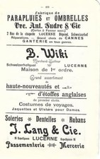 Stampa antica PUBBLICITA'