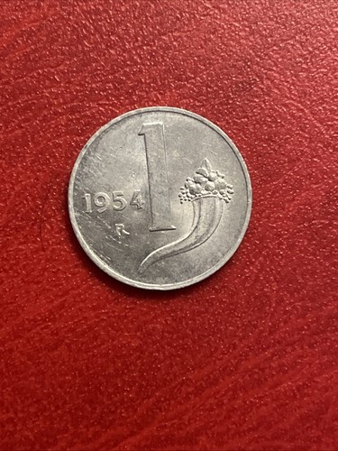 Moneta lira 1954 - 1,