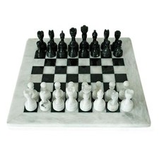 Natural Black and White Marble