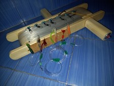  Trave x traina pesca con barchino divergente Tecnico Maxi