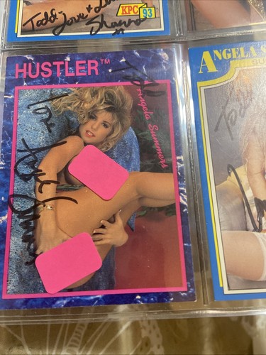 Carta hustler firmata angela - carta,