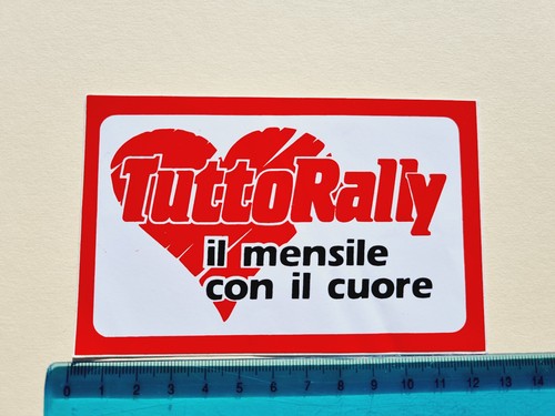 Adesivo tuttorally mensile - adesivo,