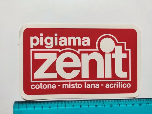 Adesivo pigiama zenit sticker - adesivo,