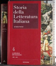 STORIA LETTERATURA ITALIANA