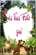 Cialda MASHA E L'ORSO