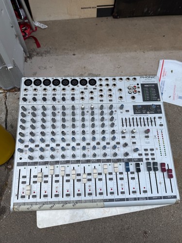 Phonic mu1822x mixer - phonic,