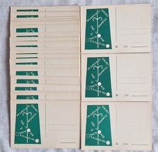 Lotto di 36 cartoline XIX Campionato Europeo Carambola 3 sponde, Trieste, 1961