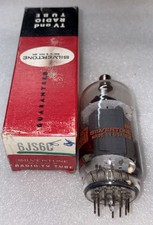 Tubo aspirazione Silvertone 6JS6C nuovo con scatola 