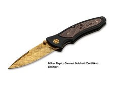 Damasco Böker Tirpitz oro con