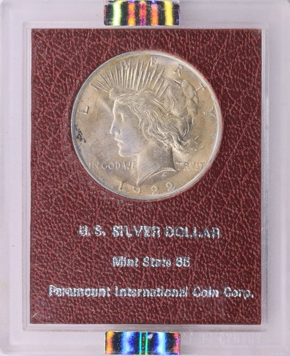 1922 dollaro della - dollaro, pace