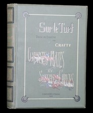 Libro Illustrato Cavalli Sur le Turf Crafty Corse in Piano e Ostacoli 1899 1° Ed