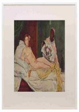 Olympia 1 Manet A3 A4 Framed Print Picture