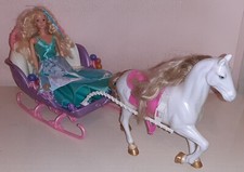 BARBIE BELLA ADDORMENTATA NEL BOSCO 1998 MATTEL VINTAGE DOLL ANNI 90 CARROZZA 