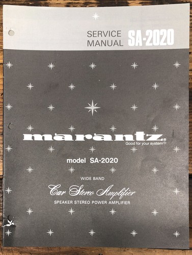 Marantz 2020 amplificatore - sa-2020,