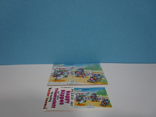 Puzzle happy hippo - puzzle, nave