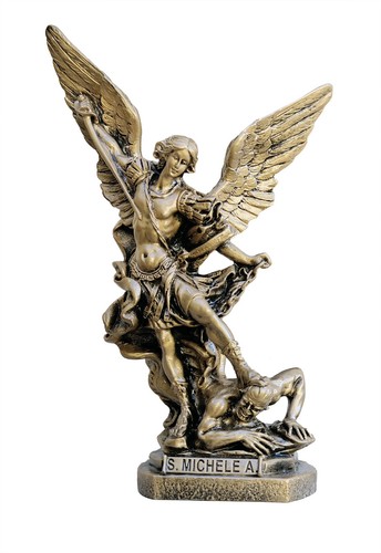 Statua san michele - statua,
