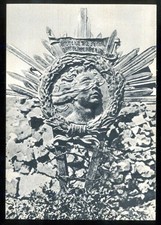 CIMITERO del COLLE S.ELIA-TOMBA di UFFICIALE-MILITE IGNOTO-ORIGINALE e PERFETTA