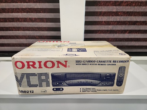 Nuovo lettore vhs vcr orion - nuovo,