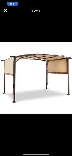 5 d metal pergola - d,