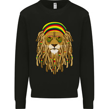 Felpa Dreadlock Rasta Leone