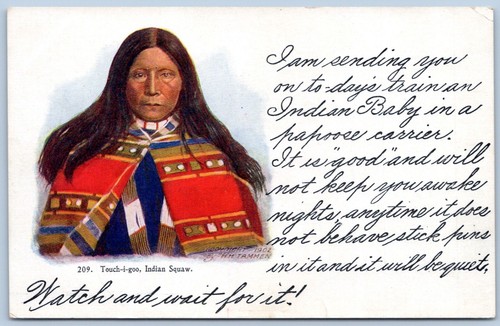 Cartolina nativi americani - cartolina,