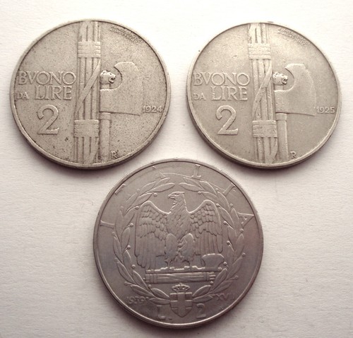 Italia lire 1924 - 2,