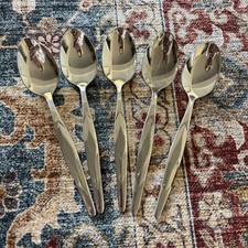 Cutco CUE2 Stainless 5 Soup Spoons